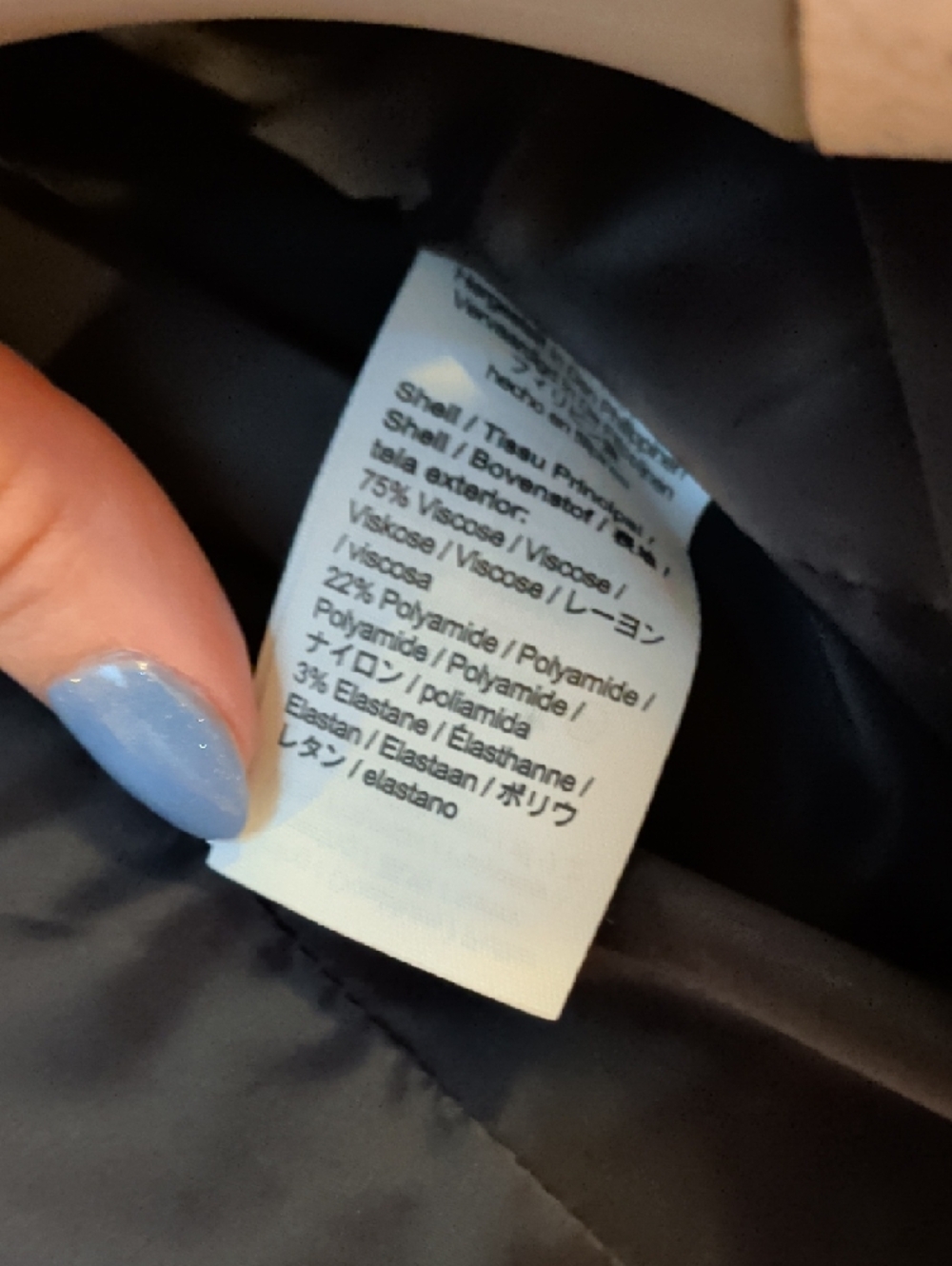 J. Crew Black Open-Front Going Out Stretch Twill Blazer - Picture 4 of 4